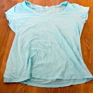 Aqua shirt
